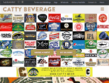 Tablet Screenshot of cattybeverage.com